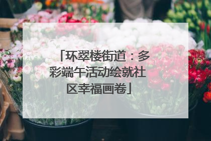 环翠楼街道：多彩端午活动绘就社区幸福画卷