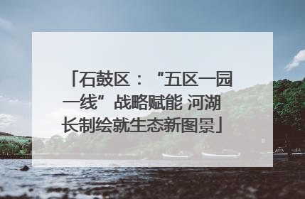 石鼓区：“五区一园一线”战略赋能 河湖长制绘就生态新图景