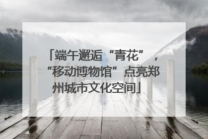 端午邂逅“青花”，“移动博物馆”点亮郑州城市文化空间