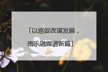 以巡促改谋发展，南乐融媒谱新篇
