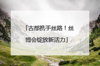 古都携手丝路！丝博会绽放新活力