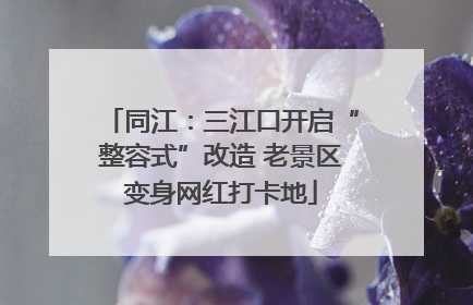 同江：三江口开启“整容式”改造 老景区变身网红打卡地