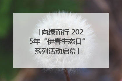 向绿而行 2025年“伊春生态日”系列活动启幕