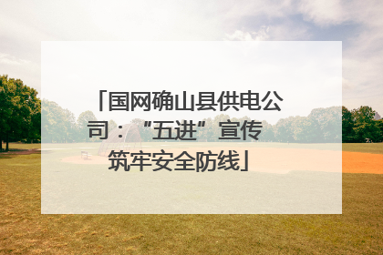 国网确山县供电公司：“五进”宣传 筑牢安全防线