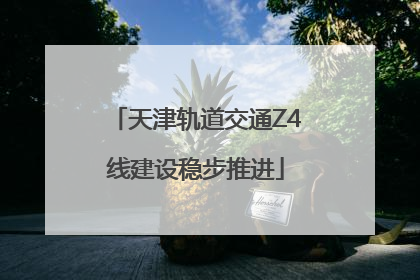 天津轨道交通Z4线建设稳步推进