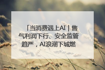 当消费遇上AI｜售气利润下行、安全监管趋严，AI浪潮下城燃企业如何破局
