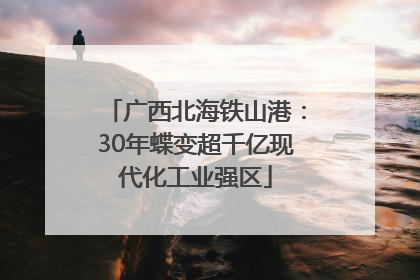 广西北海铁山港：30年蝶变超千亿现代化工业强区