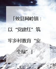攸县网岭镇：以“党建红”筑牢乡村教育“安全绿”