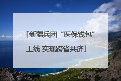 新疆兵团“医保钱包”上线 实现跨省共济