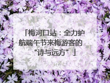 梅河口站：全力护航端午节来梅游客的“诗与远方”