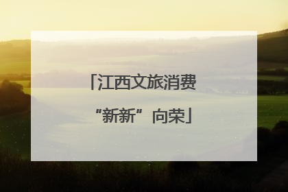 江西文旅消费“新新”向荣
