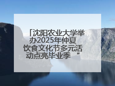 沈阳农业大学举办2025年仲夏饮食文化节多元活动点亮毕业季 “辽宁优品”进校园首站启动
