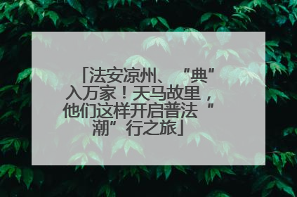 法安凉州、“典”入万家！天马故里，他们这样开启普法“潮”行之旅