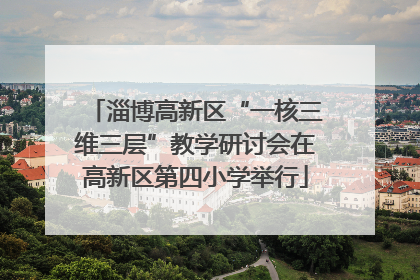 淄博高新区“一核三维三层”教学研讨会在高新区第四小学举行