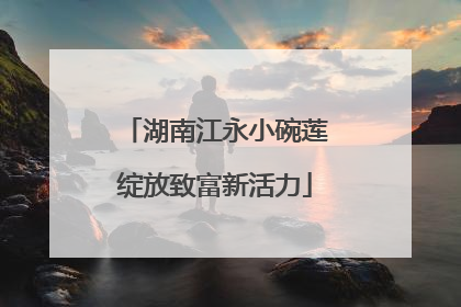 湖南江永小碗莲绽放致富新活力