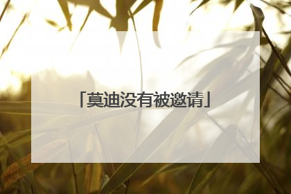 莫迪没有被邀请