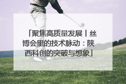 聚焦高质量发展丨丝博会里的技术脉动：陕西科创的突破与想象