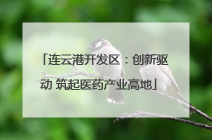 连云港开发区：创新驱动 筑起医药产业高地