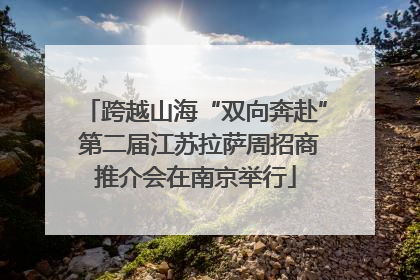跨越山海“双向奔赴” 第二届江苏拉萨周招商推介会在南京举行