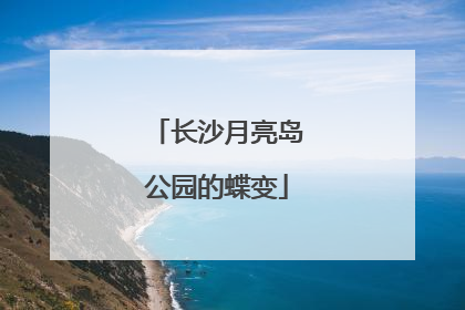 长沙月亮岛公园的蝶变