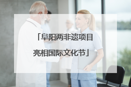 阜阳两非遗项目亮相国际文化节