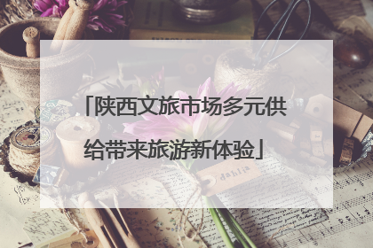 陕西文旅市场多元供给带来旅游新体验