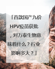 首款国产九价HPV疫苗获批，对万泰生物意味着什么？行业影响多大？
