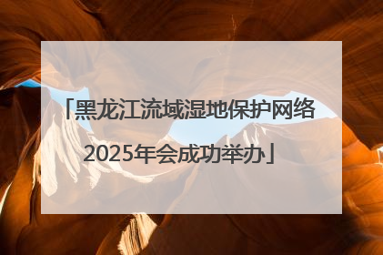 黑龙江流域湿地保护网络2025年会成功举办