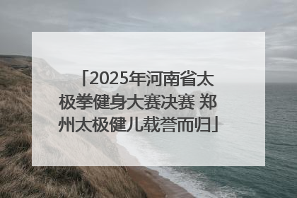 2025年河南省太极拳健身大赛决赛 郑州太极健儿载誉而归