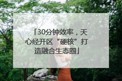 30分钟效率，天心经开区“硬核”打造融合生态圈